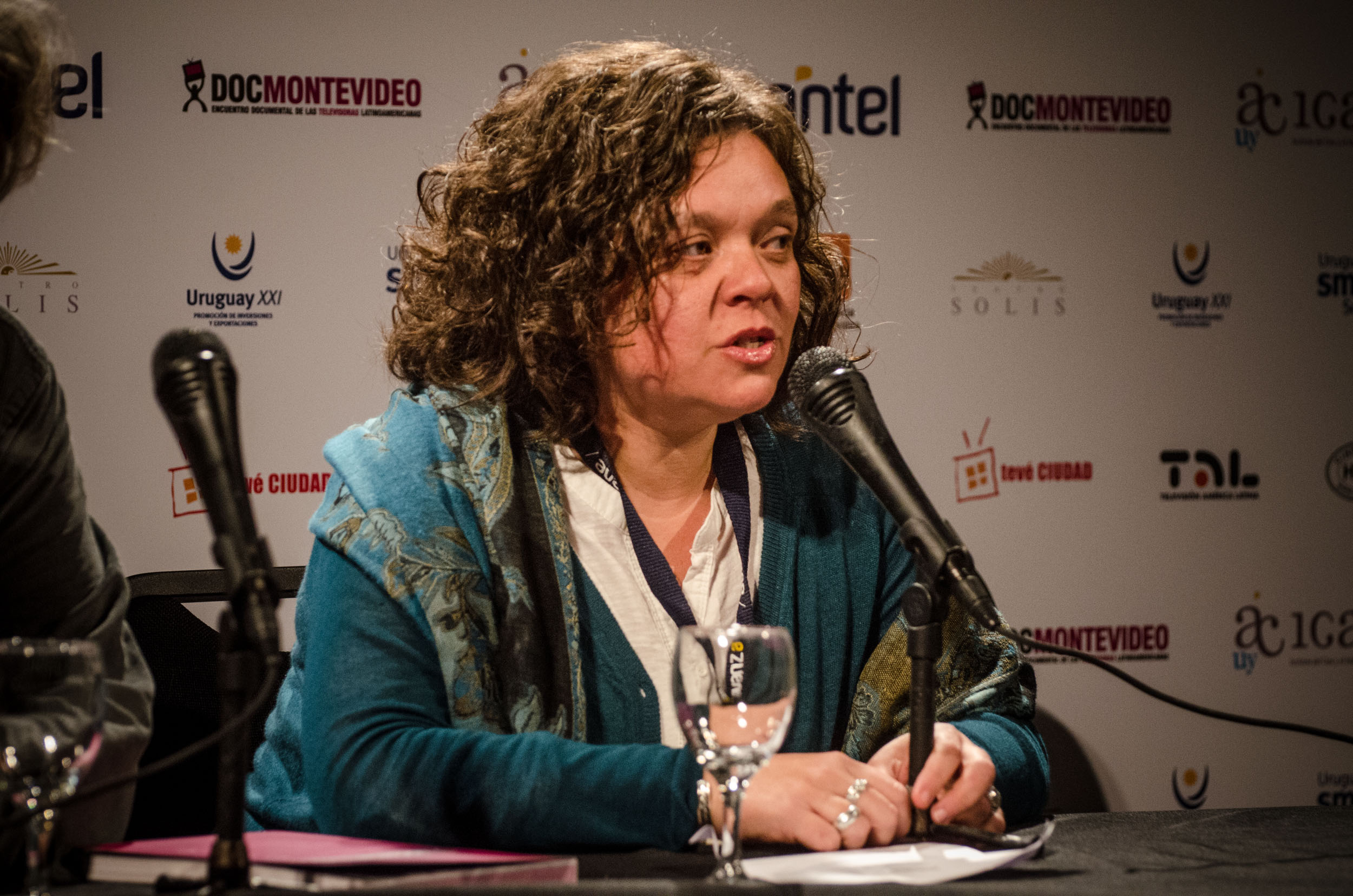 Mesa Compromiso Audiovisual (2015 - 2020).
Adriana González (Directora de ICAU - Uruguay).